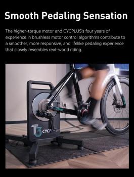 CYCPLUS T3 High-Power Smart Bike Trainer