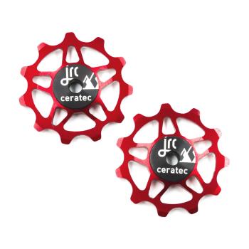 JRC Components Ceramic Shimano Dura Ace RD-R9250 Di2 12-fach red Schaltwerkrädchen