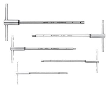 PB Swiss Tools PB 1204.SET Gleitquergriff Innensechskant-Schraubenzieher 6-teilig