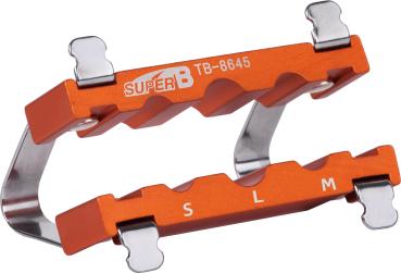 Super B TB-8645 Schraubstockbacken Aluminium