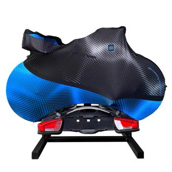 VELOSOCK Full Cover Standard For MTB Carbon Blue