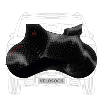 VELOSOCK Full Cover Standard For Triathlon Carbon Black