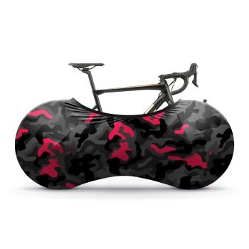 VELOSOCK Indoor Bike Cover Camo Black Pink