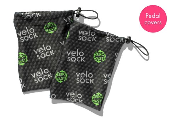 VELOSOCK Full Cover Standard For Triathlon Carbon Black