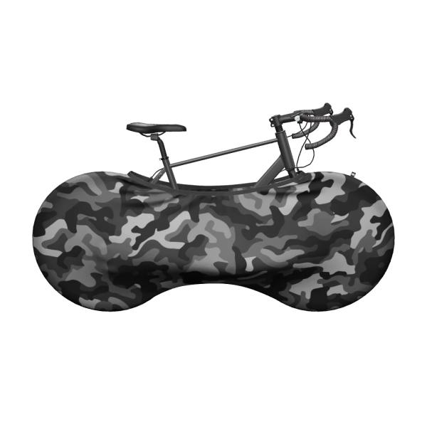 VELOSOCK Indoor Bike Cover Camo Black